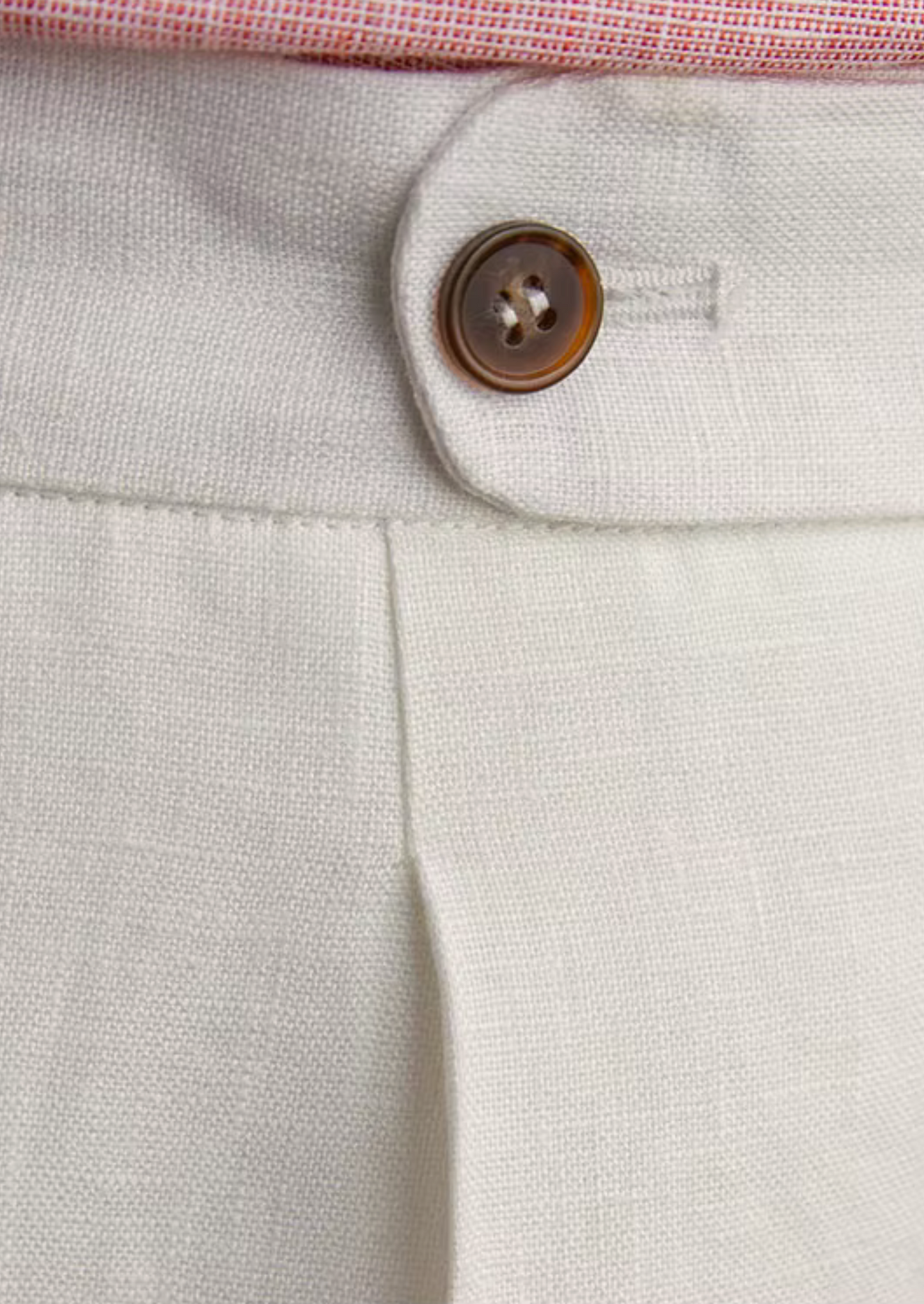 TUSCANY PLEATED COASTAL TROUSERS - White