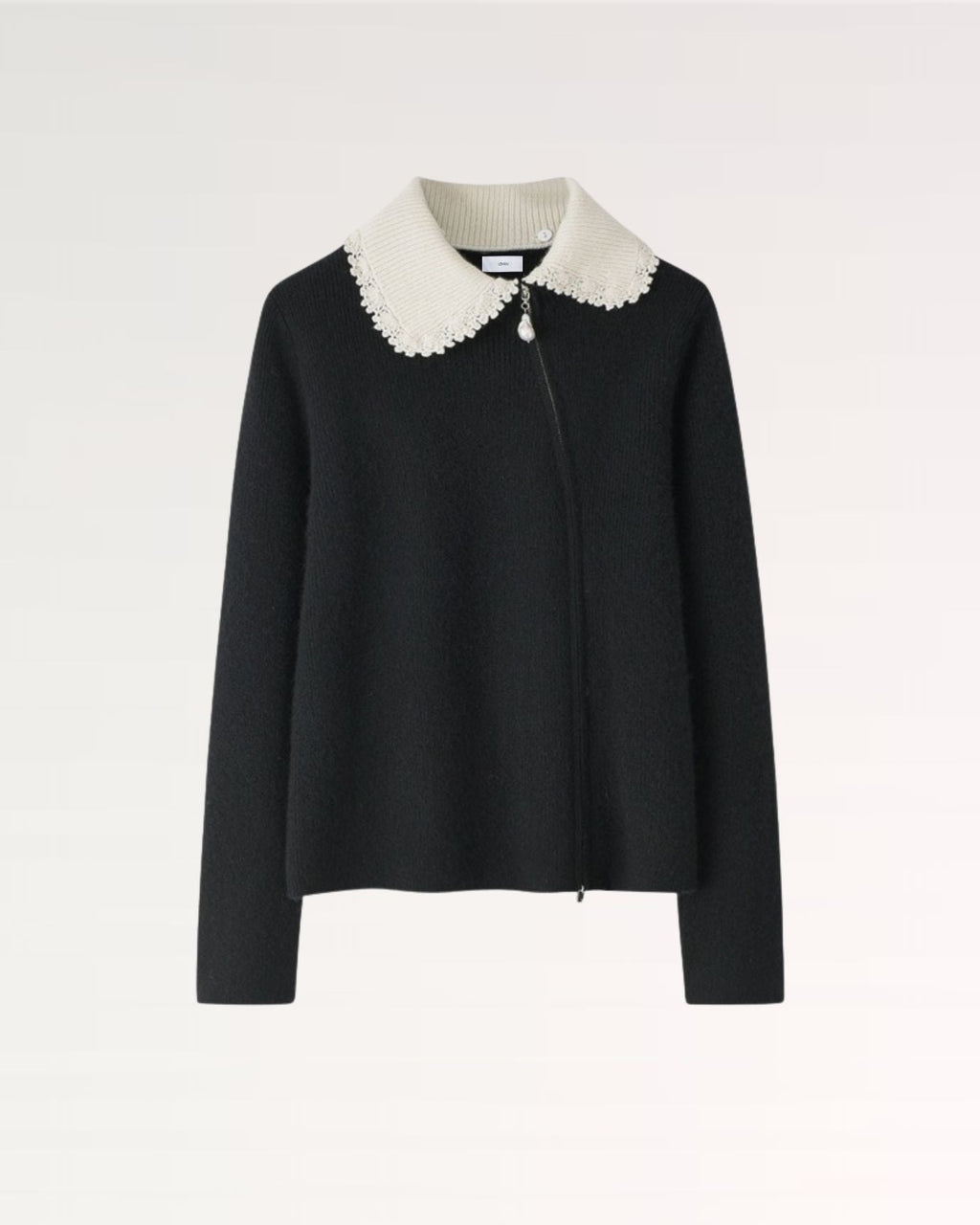 Cashmere Sweater Jacket Baroque Pearl