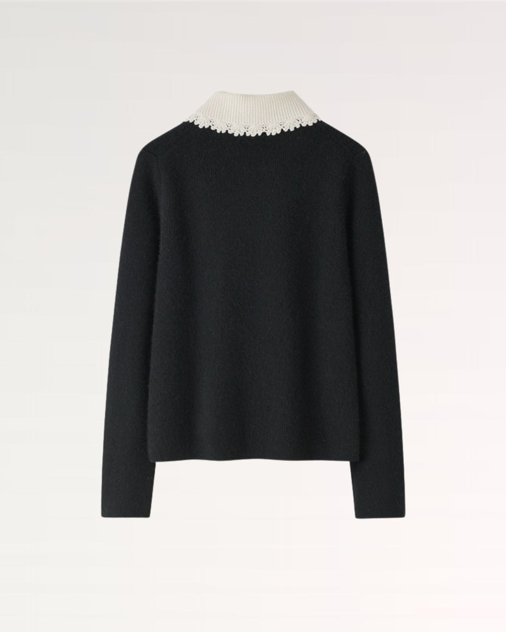 Cashmere Sweater Jacket Baroque Pearl