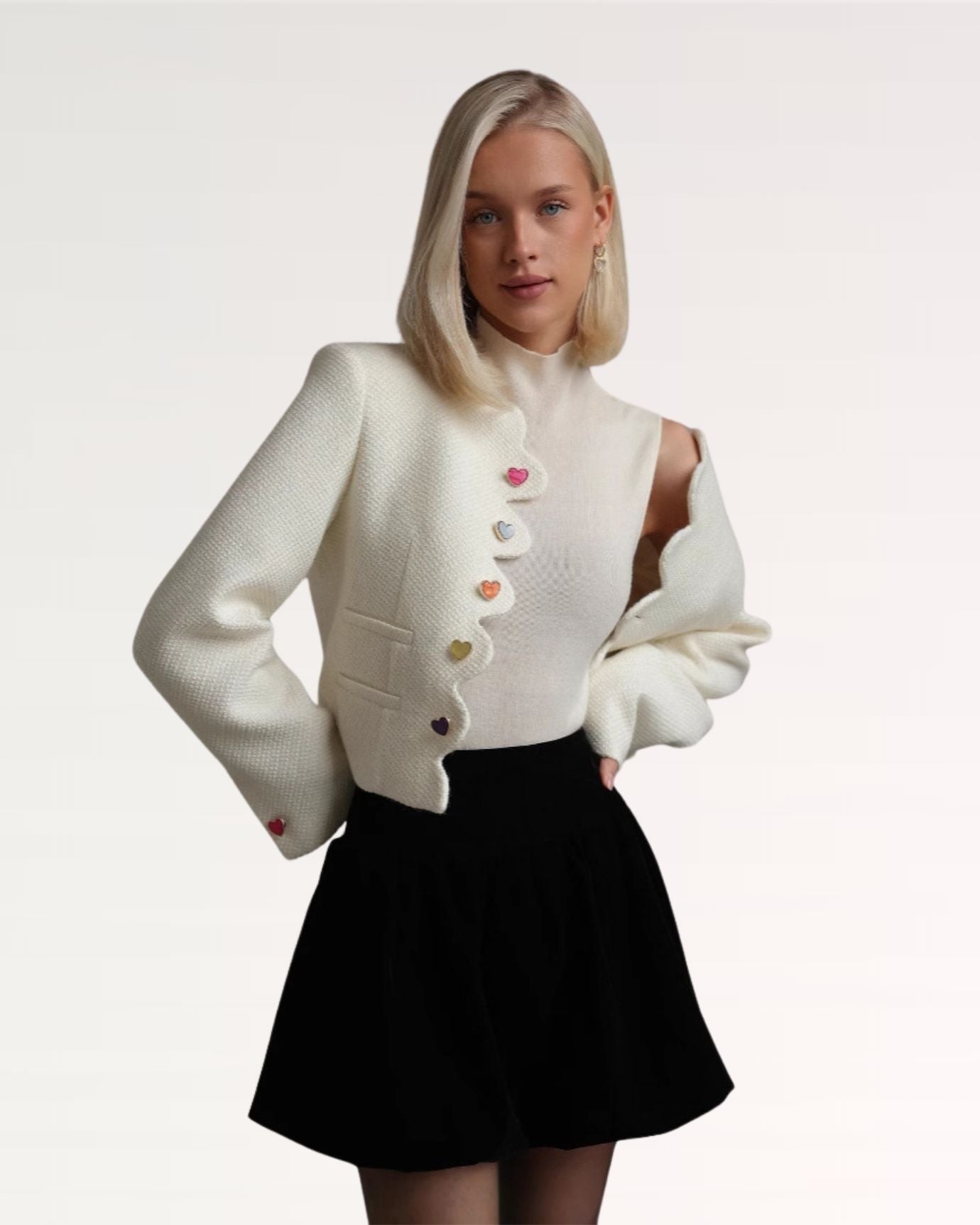 Lovau Heart Round Jacket