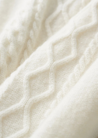 PURE EXTRA-FINE MERINO WOOL WINTERTIME ROLLNECK