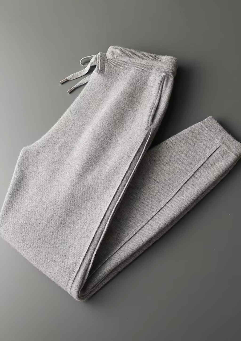 PREMIUM CASHMERE SLIM TROUSERS