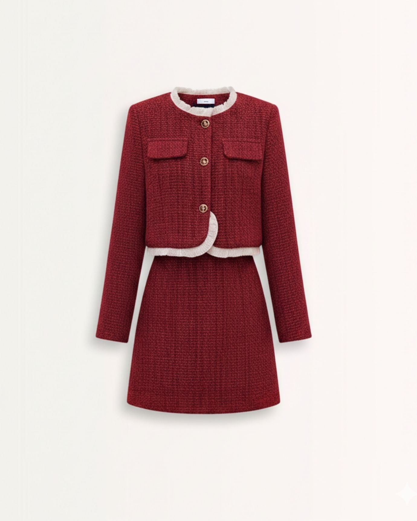 Two Set Piece Classy Cardigan and Skirt by Diana