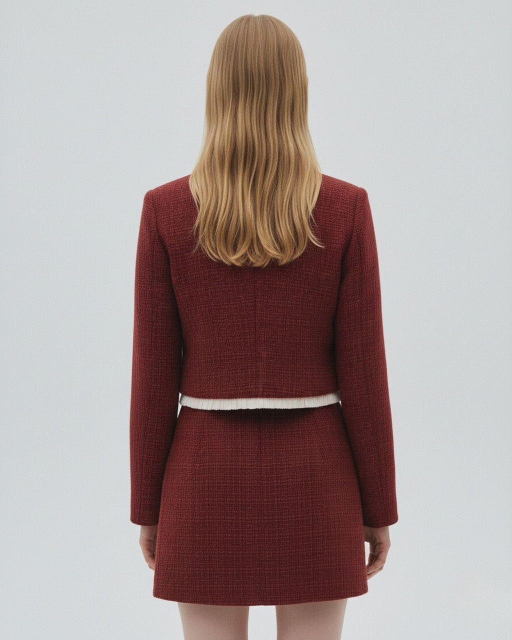 Two Set Piece Classy Cardigan and Skirt by Diana