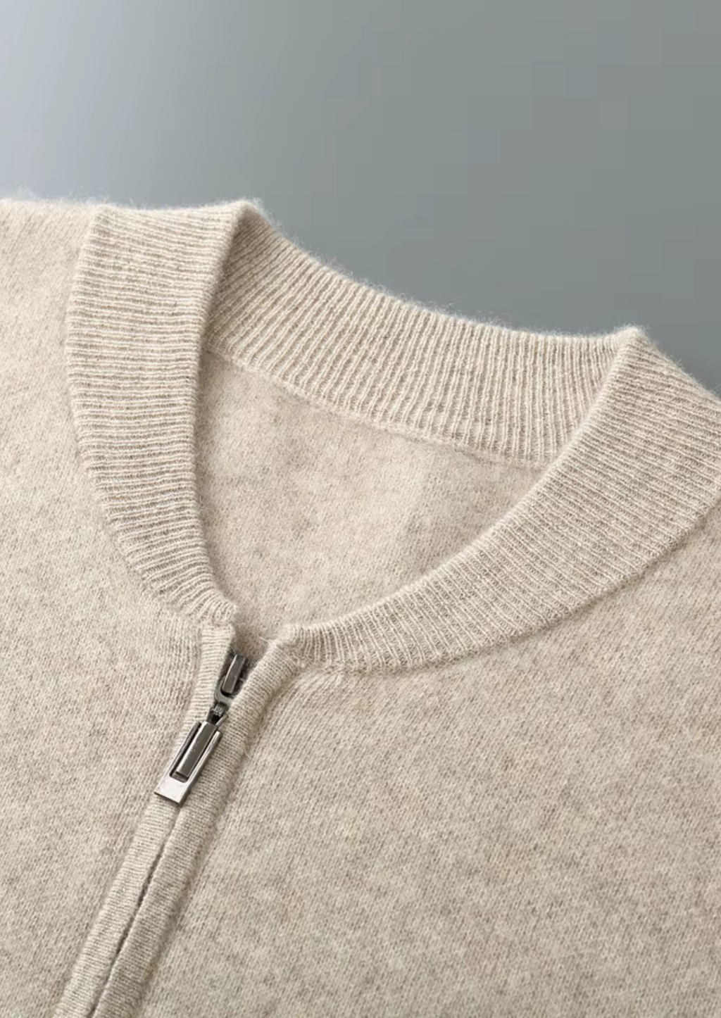 PURE EXTRA-FINE MERINO WOOL V-NECK CARDIGAN