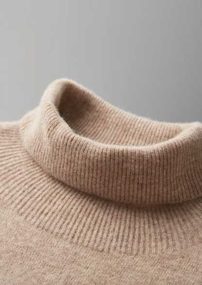PURE EXTRA-FINE MERINO WOOL CLASSIC ROLLNECK