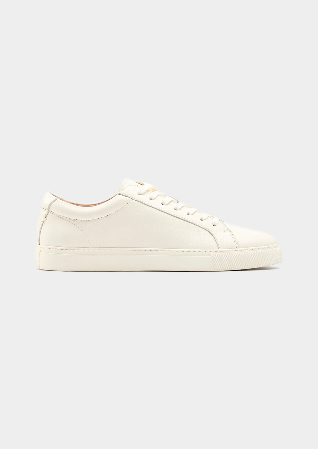 IVORY ESSENTIAL LEATHER SNEAKER