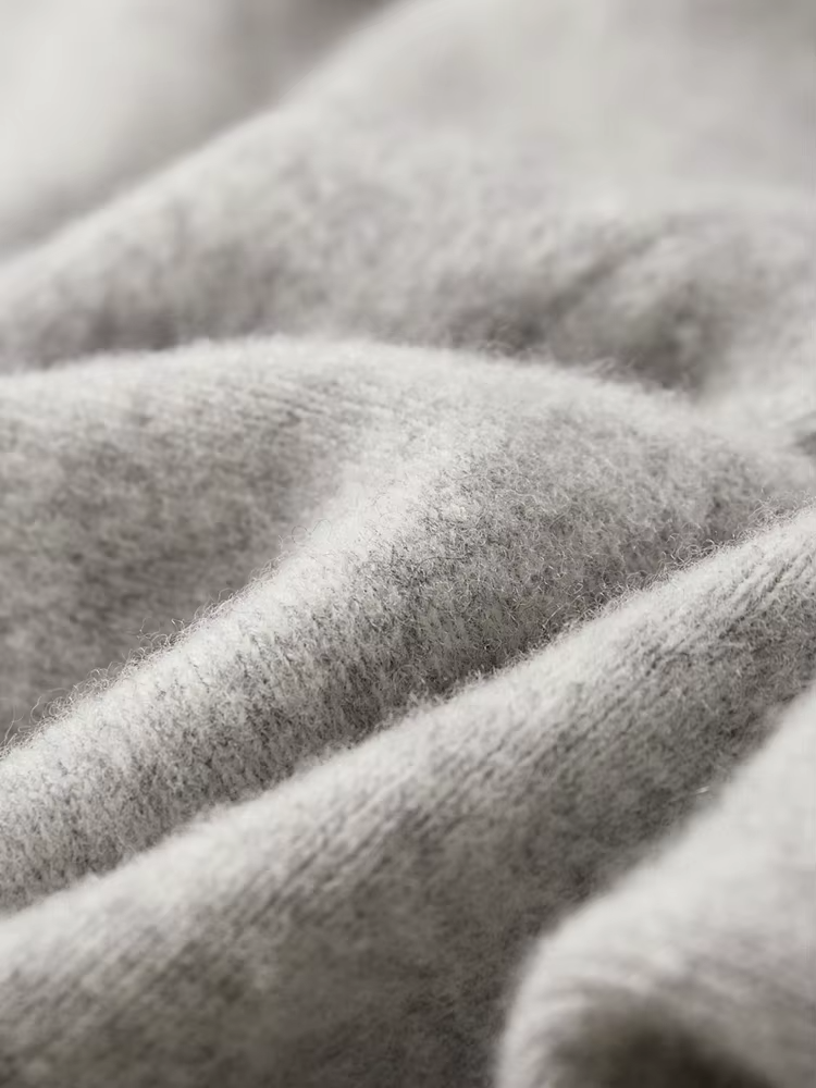 PURE EXTRA-FINE MERINO WOOL LEISURE TROUSERS