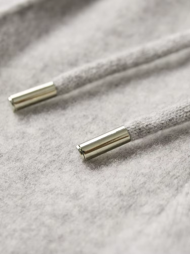 PURE EXTRA-FINE MERINO WOOL LEISURE TROUSERS